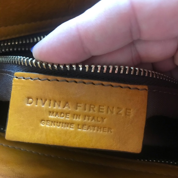 DIVINA FIRENZE ITALIAN LEATHER LADIES BAG! - Picture 3 of 6
